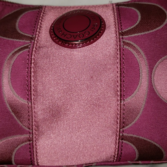 COACH Pink Demi Crossbody Shoulder Bag - Picture 2 of 8